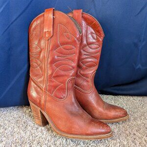 Vintage Frye Cowgirl Boots